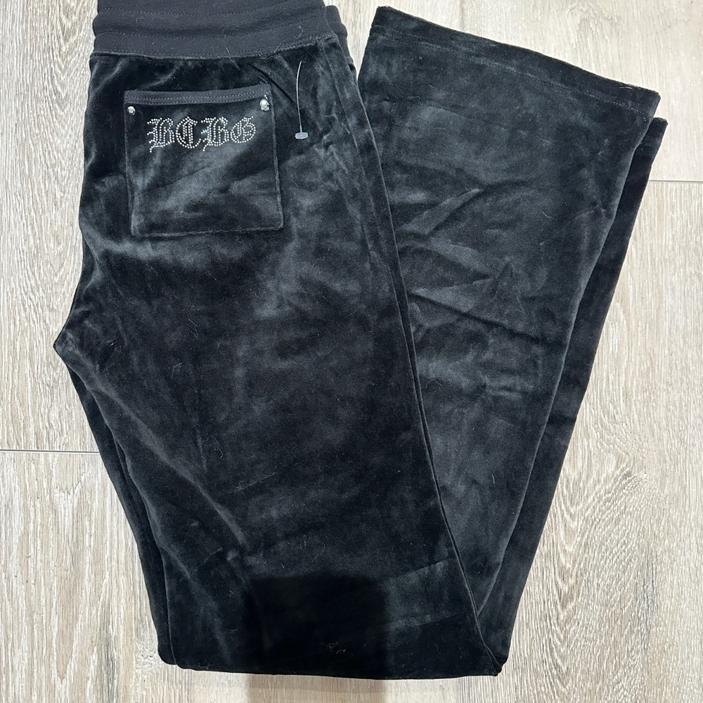 NWT BCBGMaxAzria Y2K Velour Tracksuit - Picture 3 of 5